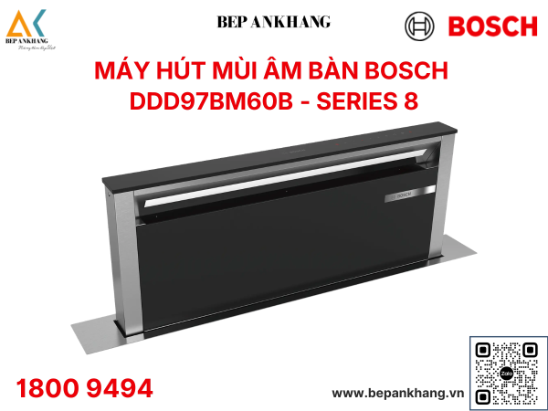 Máy hút mùi âm bàn Bosch HMH.DDD97BM60B - Made in ITALY